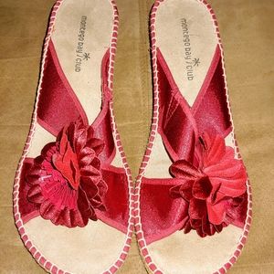 Women's red Montego Bay club shoes